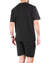 Remera Black texture relaxed fit MD58 Essentials - comprar online