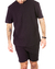 Remera Black texture relaxed fit MD58 Essentials en internet