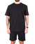 Remera Black texture relaxed fit MD58 Essentials en internet