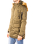 Parka impermeable forrada con piel MD58 Specials en internet