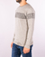 Sweater c/o jackard strip MD58 Essentials - MD58
