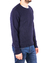 Sweater c/o liso con frente texturado MD58 Essentials en internet