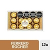 BOMBONES FERRERO ROCHER - CAJA X 12 UNIDADES -