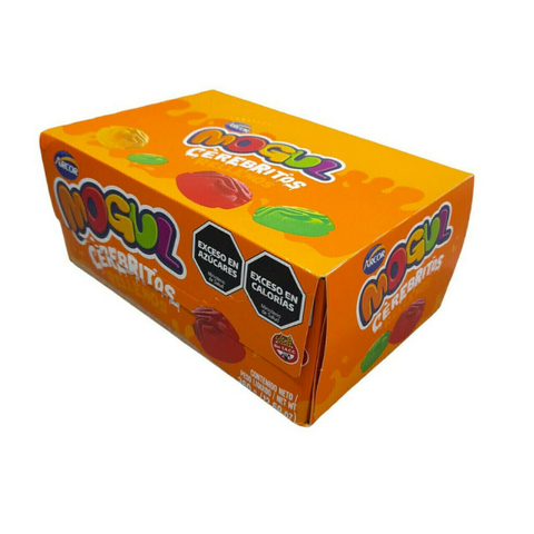 GOMITAS RELLENAS MOGUL CEREBRITOS ( SIN TACC ) - CAJA X 12 UNIDADES -