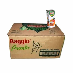 JUGUITOS BAGGIO X 200 ML MULTIFRUTA - CAJA X 18 UNIDADES -