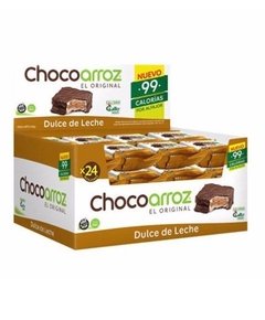 ALFAJOR DE ARROZ CHOCOARROZ DULCE DE LECHE ( SIN TACC ) - caja x30 unidades -