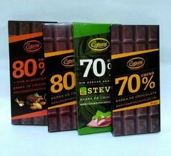 CHOCOLATE COPANI 80% CACAO CON ALMENDRAS 62 GRAMOS - comprar online