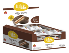 ALFAJOR DE ARROZ LULEMUU DULCE DE LECHE (SIN TACC) - CAJA X 12 UNIDADES -