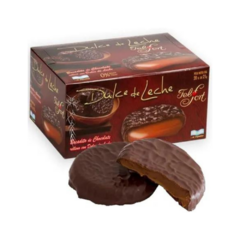 MEDALLON DE CHOCOLATE RELLENO DE DULCE DE LECHE FELFORT - CAJA X 20 UNIDADES -