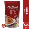 SALSA LISTA FILETTO LA CAMPAGNOLA ( SIN TACC ) - SACHET X 340 -