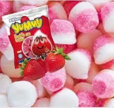 GOMITAS YUMMY FRUTILLA CON CREMA ( SIN TACC ) - CAJA X 12 UNIDADES -