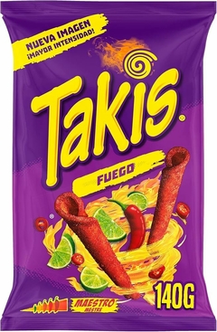 NUEVO SNACK TAKIS FUEGO - X 140 GRAMOS - - comprar online