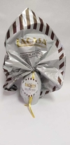 HUEVO DE PASCUA CHOCOLATE NEGRO LA CASA 80 GR