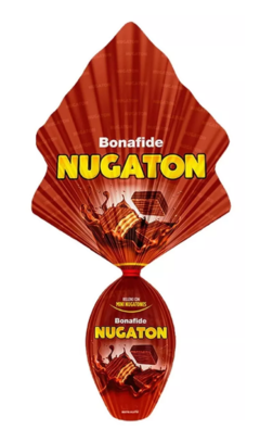 HUEVO DE PASCUA NUGATON BONAFIDE DE CHOCOLATE 91 GRAMOS