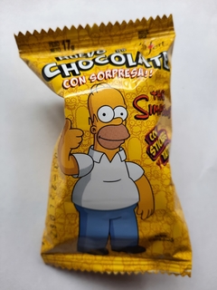 HUEVO DE PASCUA HUEVO THE SIMPSONS DE CHOCOLATE CON SORPRESA FELFORT  17 GS