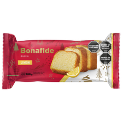 BUDIN SABOR LIMON DE BONAFIDE - UNIDAD X 200 GRAMOS -