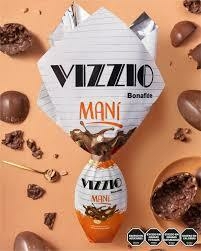 HUEVO DE PASCUA CON MANI VIZZIO DE BONAFIDE - 200 GRAMOS -