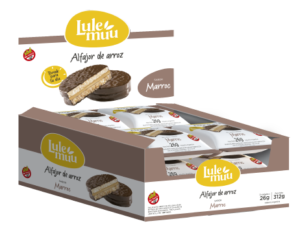 ALFAJOR DE ARROZ LULEMUU MARROC ( SIN TACC ) - CAJA X 12 UNIDADES -