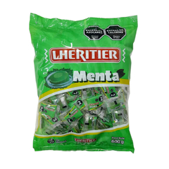 CARAMELOS DE MENTA LHERITIER ( SIN TACC ) - BOLSA X 600 GRAMOS - - comprar online