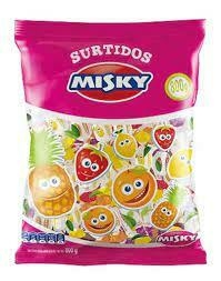 CARAMELOS MASTICABLES MISKY -BOLSA X 800 GRAMOS -