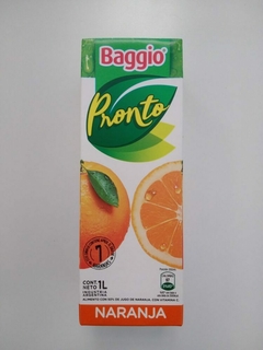 JUGUITOS BAGGIO X 200 ML NARANJA - CAJA X 18 UNIDADES - - comprar online