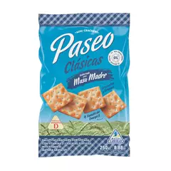 GALLETITAS CRAKERS PASEO CLASICAS DE MASA MADRE - PAQUETE X 300 GRAMOS -