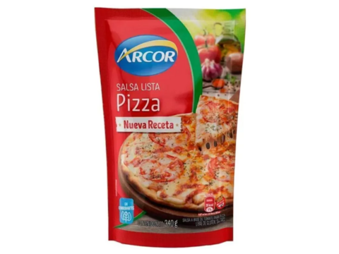 SALSA LISTA PIZZA ARCOR ( SIN TACC ) - SACHET X 340 G -