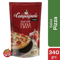 SALSA LISTA PARA PIZZA LA CAMPAGNOLA ( SIN TACC ) - SACHET X 340 G -