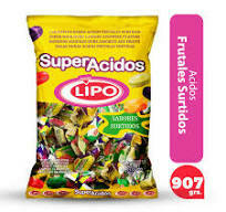 CARAMELOS SUPERACIDOS DE LIPO - BOLSA X 907G -