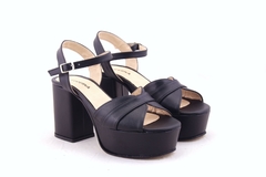 SANDALIAS SILVIA NEGRO - tienda online