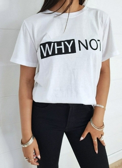 REMERA WHY NOT BLANCO