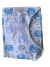 SwaddleMe - Cueiro Ajustável em Suedine 100% Algodão - Ursinho Azul - Baby Bee, de mãe para mãe