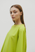 Oversize t-shirt CONTENTO LIME on internet