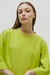 Image of Oversize t-shirt CONTENTO LIME