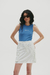 Mini Skirt ENTUSIASMO WHITE - AMPI VERA