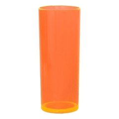 Copo Long Drink 350ml laranja neon - comprar online