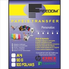 Papel transfer laser profissional FREEDOM A4 90g