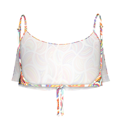 BANDEAU CON VOLADO Y BRETELES - comprar online