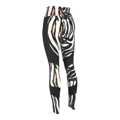 LEGGING CON RECORTES ESTAMPADOS - comprar online