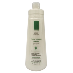 Shampoo Hidratante Cachos Curly Therapy Profissional Vegano LARREE 1L
