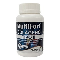 Suplemento Alimentar Colágeno Tipo II MultiFort MultiNature 60 cápsulas 40mg UC-II
