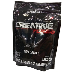 Creatina em Pó Turbo Sem Sabor Black Skull 300g Refil