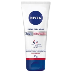 Creme para Mâos 3 em 1 Reparação Nivea 75g