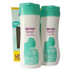 Kit 2 Sabonete Líquido Íntimo Fresh Dermafeme Cimed de 200ml cada