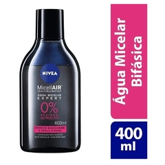 Água Micelar Expert Remove Maquiagem a Prova D'Agua Micellair Nivea 400ml