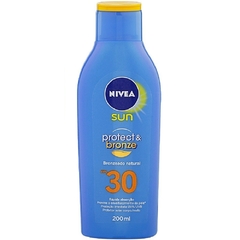 Protetor Solar Facial e Corporal FPS 30 Protect e Bronze Nivea Sun 200ml