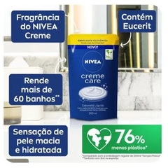 Sabonete Líquido Refil Creme Care Nivea 200ml