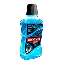 Enxaguante Bucal Antisséptico Menta Suave Blue Diamond Dentalclean 600ml