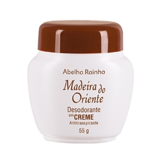 Desodorante Em Creme Masculino Madeira Do Oriente Abelha Rainha 55g