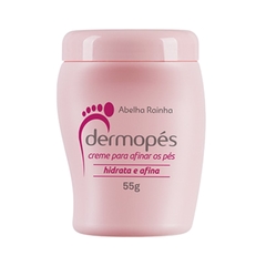 Creme Para Afinar Os Pés Hidrata e Afina Dermopés Abelha Rainha 55g